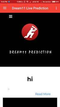 Dream11 Live Prediction screenshot 2