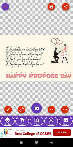 Happy Propose day:Greeting,Pho screenshot 8