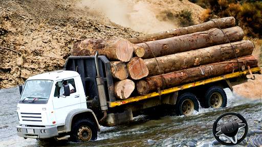 Real Cargo Truck Transport Driving Simulator screenshot 4