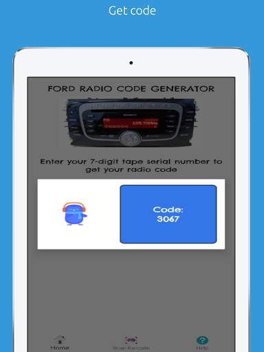 Ford Radio Code screenshot 6