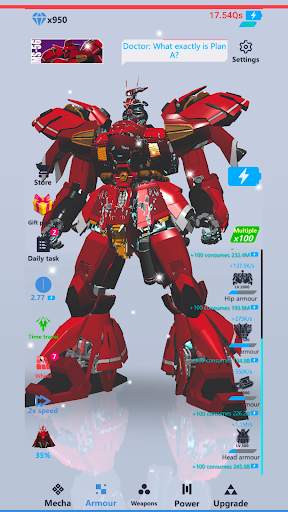 Idle Robot 3D screenshot 2
