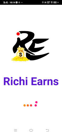 Richi Earns - Earn Without Investment स्क्रीनशॉट 1