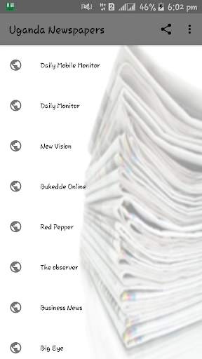Uganda Newspapers screenshot 1