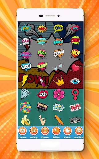 Pop Art Photo Frames 3 تصوير الشاشة