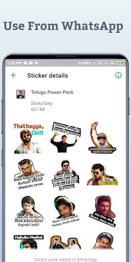 Sticky Talky for WhatsApp - WAStickerApps screenshot 4
