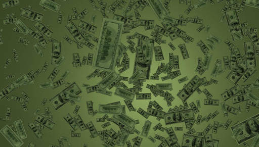 Money rain live wallpaper screenshot 2