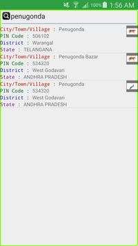 India PIN codes screenshot 3