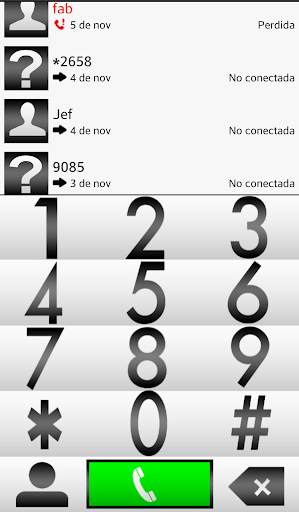 THEME PURE WHITE FOR EXDIALER screenshot 1