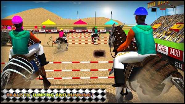 Horse Riding Jumping Derby Racing:Simulator 3D screenshot 2