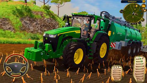Farming Simulator- Tractor 3d screenshot 5