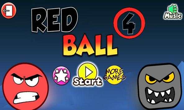 free red Angry ball 4 Volume 3 (Unofficial ) screenshot 1
