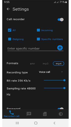BAPIO - CALL RCORDER - NOTES - BLUE LIGHT FILTER 2 تصوير الشاشة