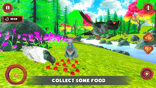 Flying Bird pigeon Games screenshot 3