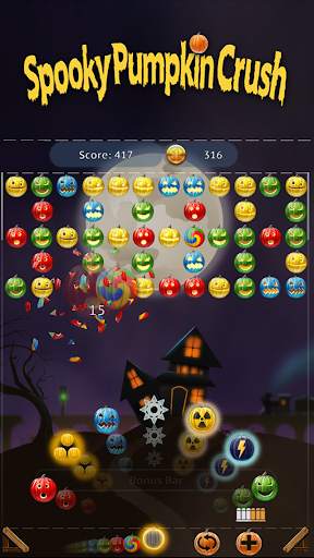 Spooky House ® Pumpkin Crush screenshot 2