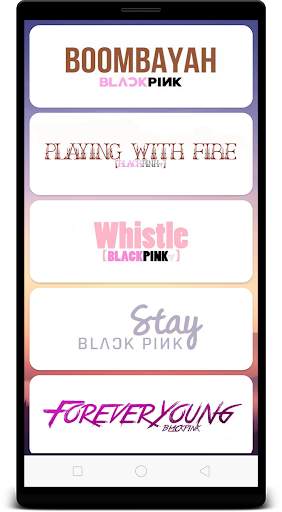 Blackpink Music & Lyrics - KPop screenshot 2
