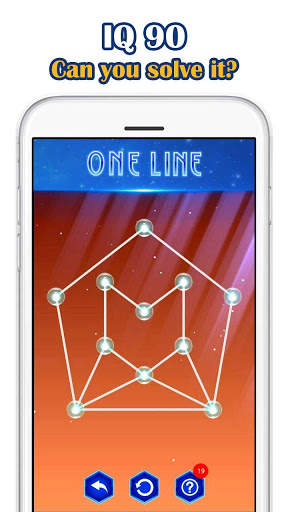 One Line Deluxe - one touch drawing puzzle स्क्रीनशॉट 6