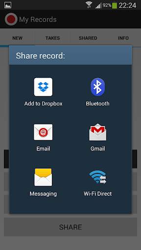 My Records screenshot 2