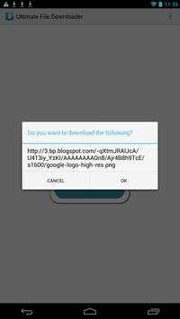 Ultimate File Downloader screenshot 4
