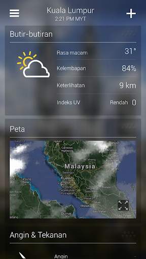 Cuaca Yahoo screenshot 3