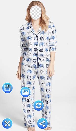 Women Pajamas Photo Frames screenshot 4