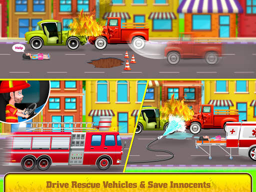 Firefighter Rescue Fire Truck screenshot 12