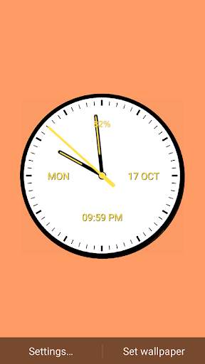 Analog Clock Classic screenshot 5