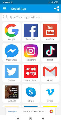 Social App: All Social Media & Networks in One App screenshot 2