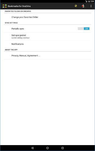 Bookmarks for OneDrive скриншот 1
