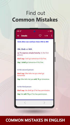 Common Mistakes in English Offline screenshot 5