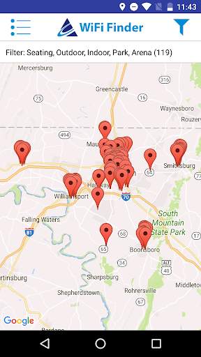 Antietam WiFi Finder screenshot 2