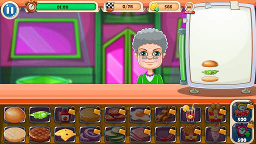 Fast Burger Shop -  Chef Cooking Game screenshot 2