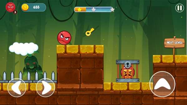 Angry Ball Adventure - Friends Rescue screenshot 3