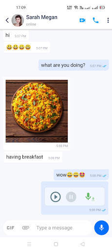 Fiberchat - Chat & Calling App  | Messenger Theme screenshot 4