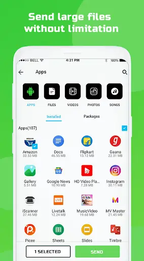 Xender File Transfer and Sharing 2021 screenshot 3