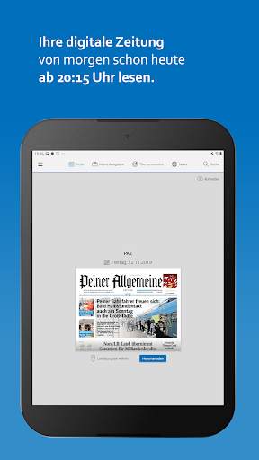 PAZ E-Paper screenshot 1