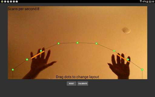 Camera Laser Harp screenshot 2