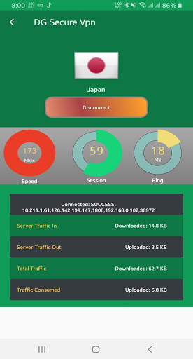 DG Secure VPN screenshot 7