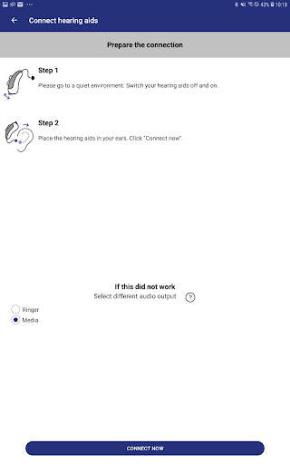 Audio Service App - adjust your hearing aids! screenshot 8