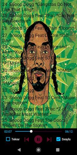 Snoop Dogg 35 Songs Listen to Offline screenshot 4
