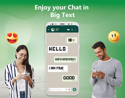 Chat Style for WhatsApp -Fonts screenshot 5
