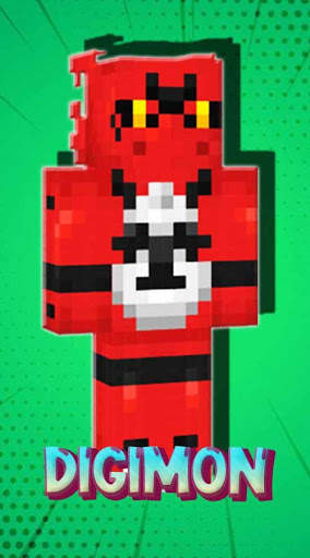 Skin Digi Mon For Minecraft screenshot 2