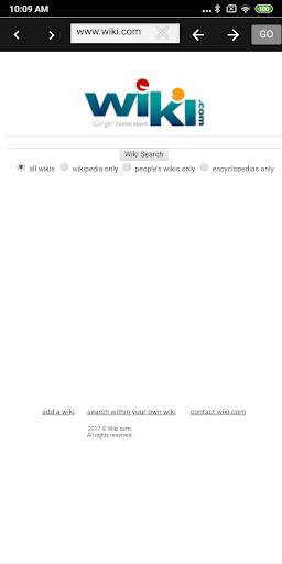 Palm Browser screenshot 1