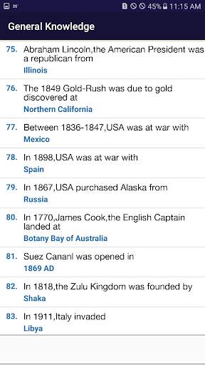 General Knowledge screenshot 3