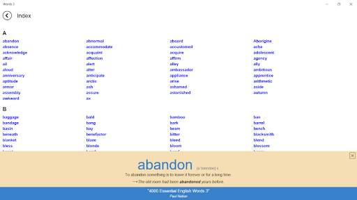 4000 Essential English Words 3 14 تصوير الشاشة