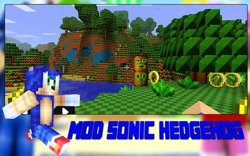 Mod Sonic Hedgehog - For Minecraft Pe 2021 screenshot 3