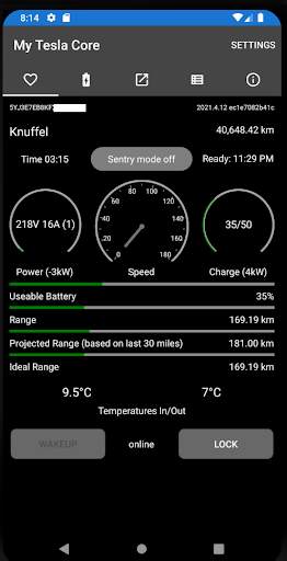My Tesla Core screenshot 3