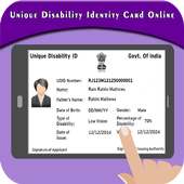 Unique Disability Identity Card Online (UDID) icon