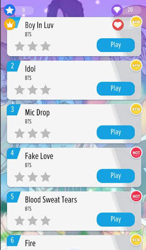 BTS Piano Tiles Army Offline screenshot 3