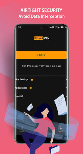 Potato VPN Hotspot screenshot 4