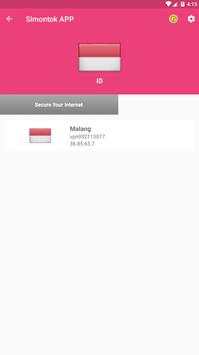 Simontok Vpn App 2019 screenshot 3